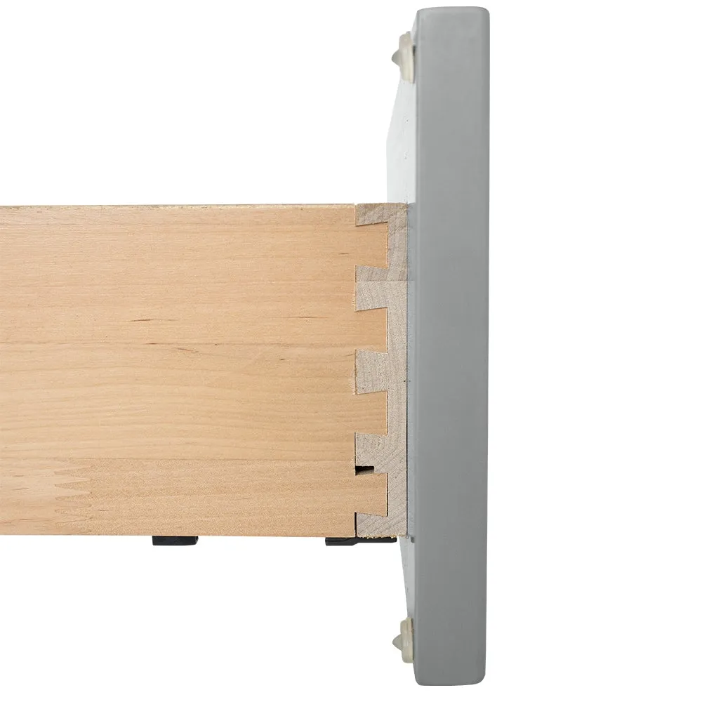 RELIABILT Overlake 36-in W x 34.5-in H x 24-in D Gray Blind 1-Drawer Corner Base Ready To Assemble Plywood Cabinet (Recessed Panel Shaker Style), photo 10 of 20