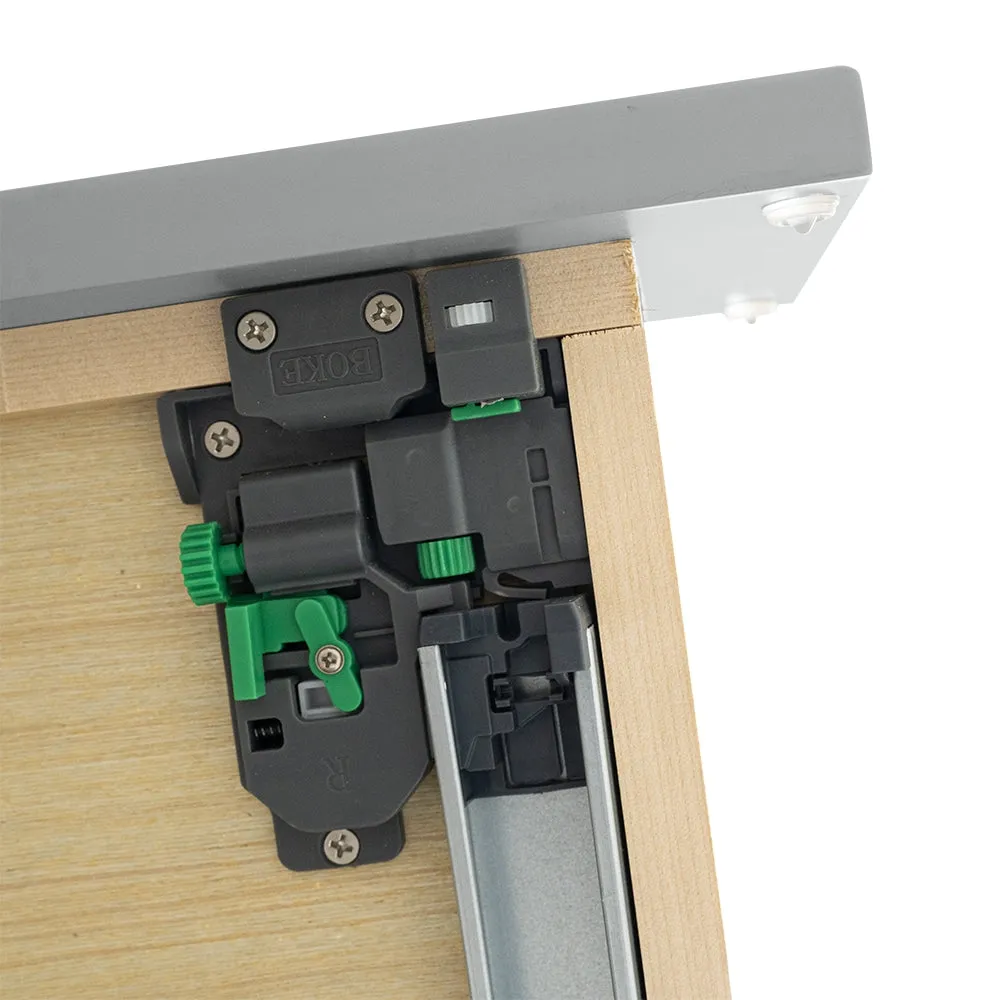 RELIABILT Overlake 36-in W x 34.5-in H x 24-in D Gray Blind 1-Drawer Corner Base Ready To Assemble Plywood Cabinet (Recessed Panel Shaker Style), photo 13 of 20