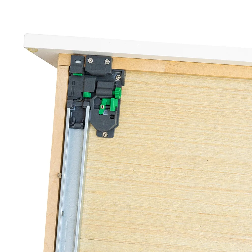 RELIABILT Fairplay 24-in W x 34.5-in H x 24-in D White 3-Drawers Base Ready To Assemble Plywood Cabinet (Flat Panel Style), photo 12 of 20
