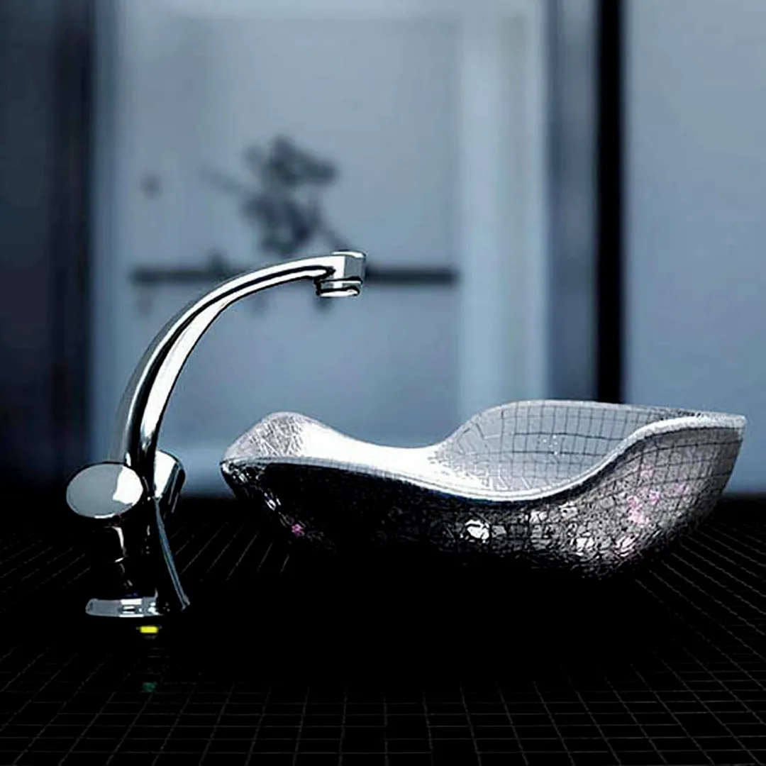 Apollo Tile Skosh Black 11-1/2-in x 11-1/2-in Glossy Glass Uniform Squares Floor and Wall Tile (18.69-sq. ft/ Carton), photo 7 of 8