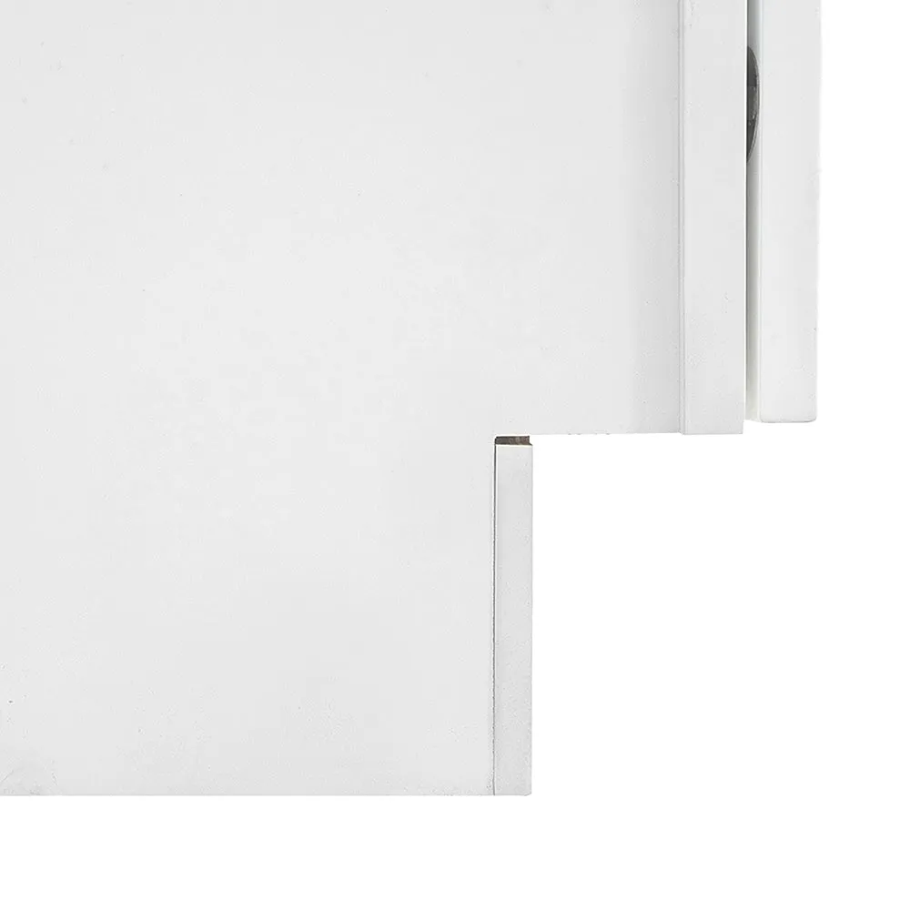 RELIABILT Fairplay 36-in W x 34.5-in H x 24-in D White 1-Drawer Base Ready To Assemble Plywood Cabinet (Recessed Panel Shaker Door Style), photo 9 of 20