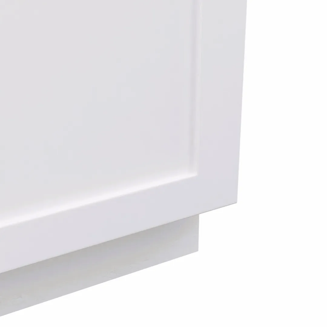 RELIABILT Fairplay 30-in W x 34.5-in H x 24-in D White Sink Base Ready To Assemble Plywood Cabinet (Recessed Panel Shaker Style), photo 10 of 16
