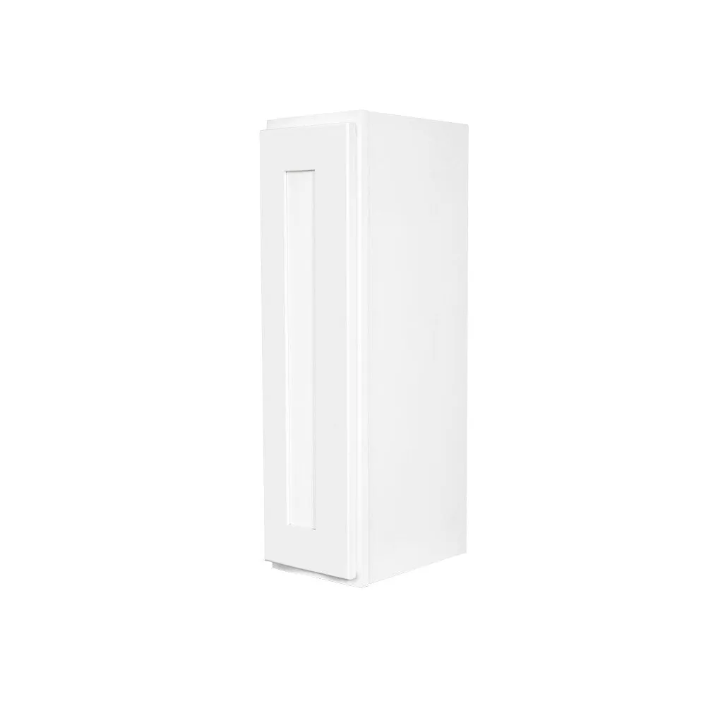 RELIABILT Fairplay 9-in W x 30-in H x 12-in D White Wall Ready To Assemble Plywood Cabinet (Recessed Panel Shaker Door Style), photo 9 of 17