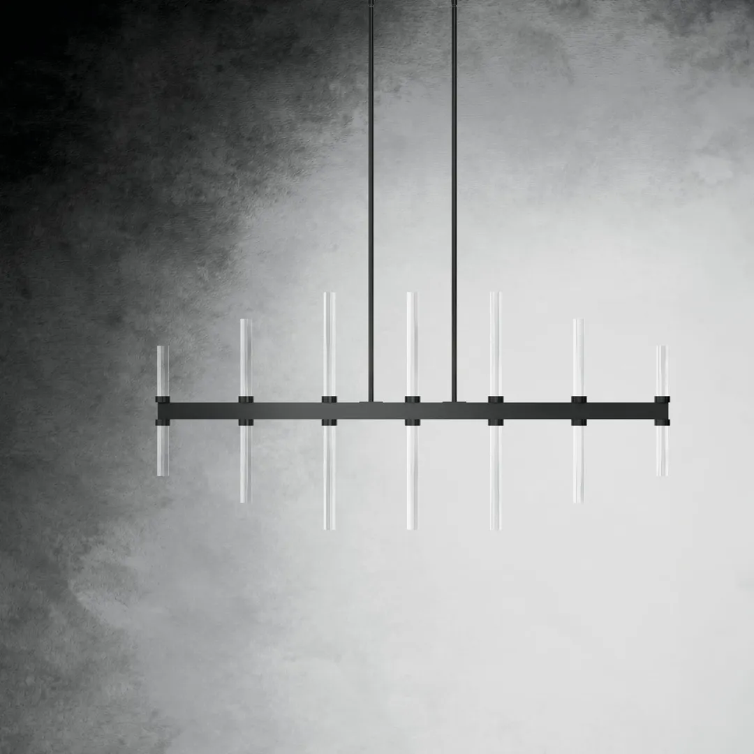 Kichler Sycara 14-Light Black Modern/Contemporary Led Crystal Chandelier, photo 5 of 8