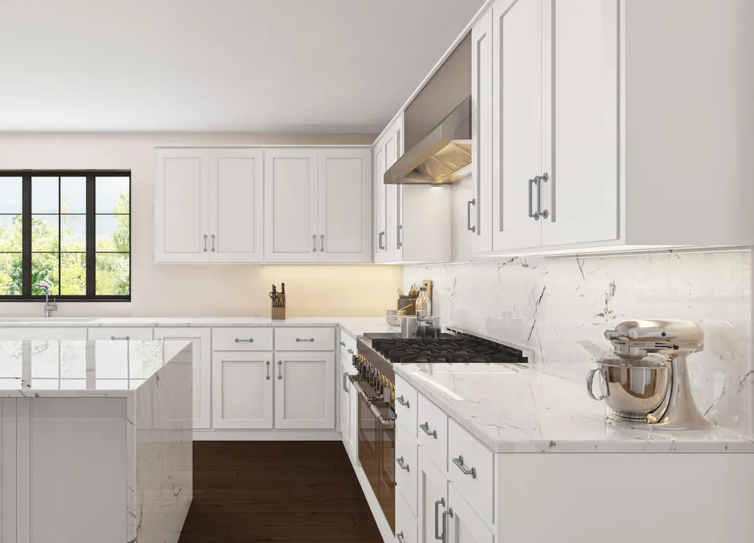 RELIABILT Parkstone 39-in W x 34.5-in H x 24-in D White Blind 1-Drawer Base Fully Assembled Plywood Cabinet (Flat Panel Shaker Style), photo 6 of 9