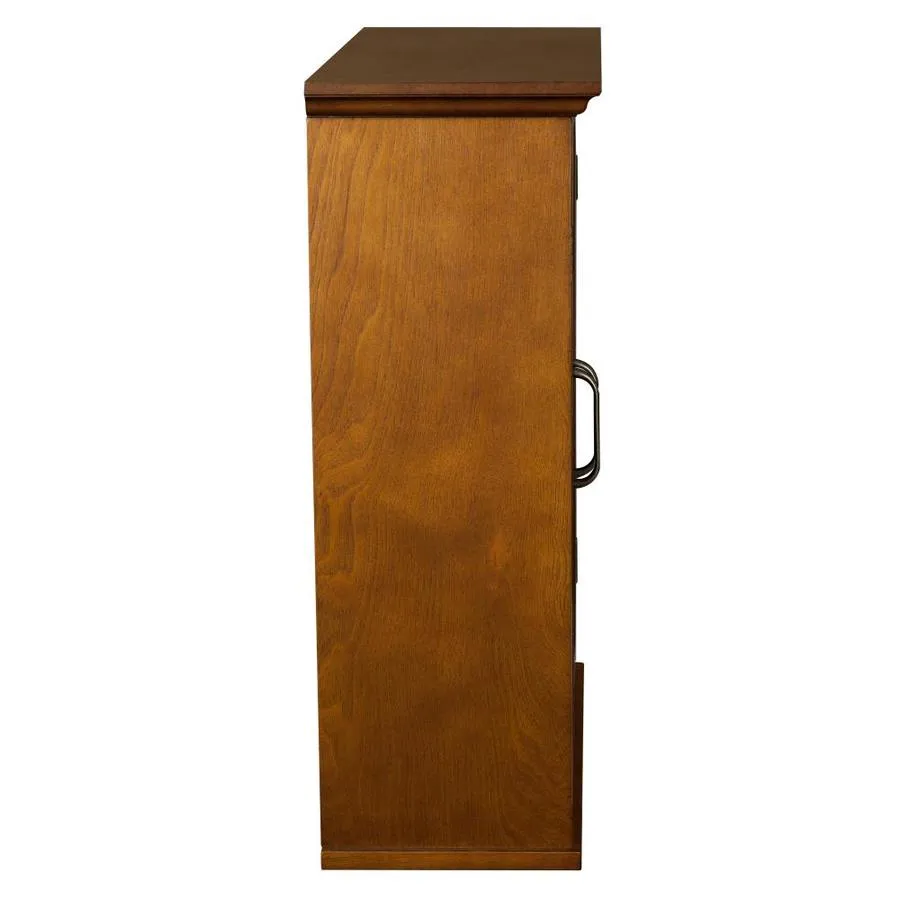 Elegant Home Fashions Avery 20.5-in W x 24-in H x 8.5-in D Oil Oak Bathroom Wall Cabinet, photo 5 of 11