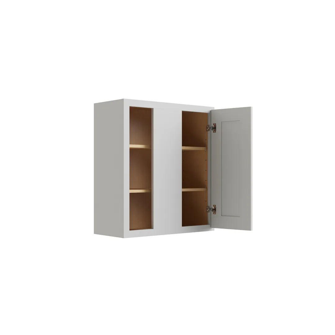 RELIABILT Parkstone 36-in W x 30-in H x 12-in D Grey Blind Wall Fully Assembled Plywood Cabinet (Shaker Door Style), photo 4 of 9
