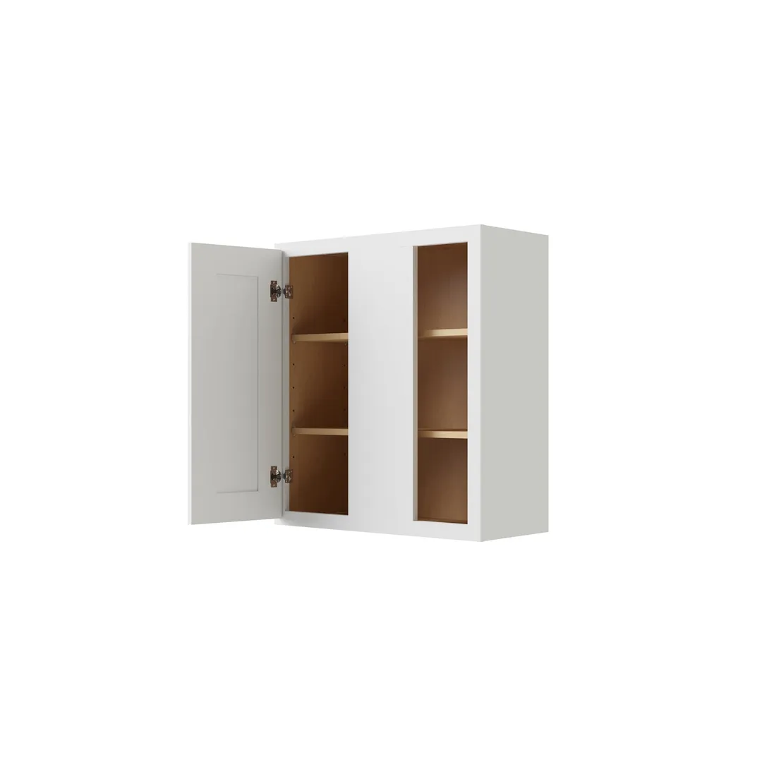RELIABILT Parkstone 27-in W x 30-in H x 12-in D White Blind Wall Fully Assembled Plywood Cabinet (Shaker Door Style), photo 4 of 9