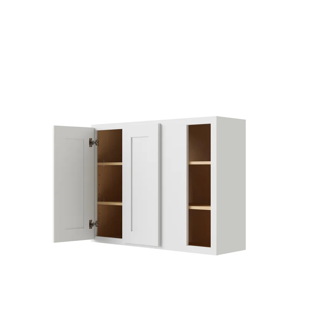 RELIABILT Parkstone 42-in W x 30-in H x 12-in D White Blind Wall Fully Assembled Plywood Cabinet (Shaker Door Style), photo 4 of 9