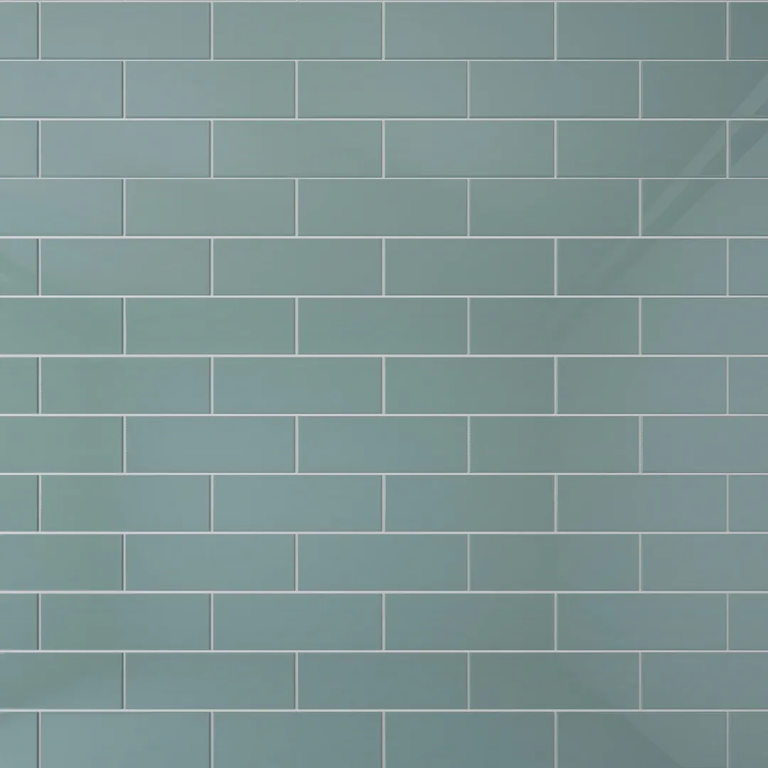 Giorbello Classic Premium Slate 4-in x 12-in Glossy Glass Subway Wall Tile (5-sq. ft/ Carton), photo 6 of 7