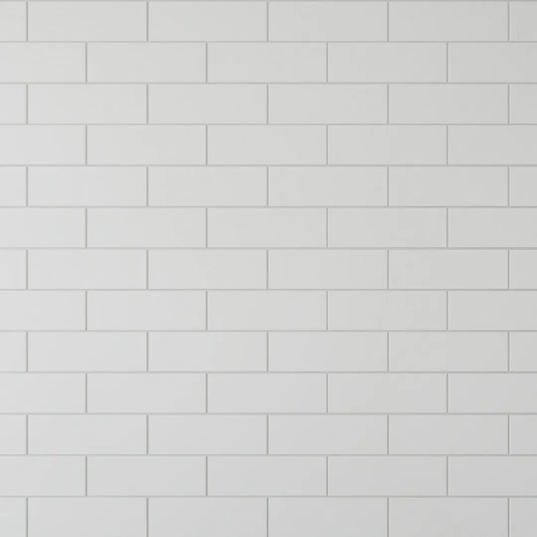 Giorbello Classic Premium Agreeable Gray 4-in x 12-in Glossy Glass Subway Wall Tile (5-sq. ft/ Carton), photo 6 of 7