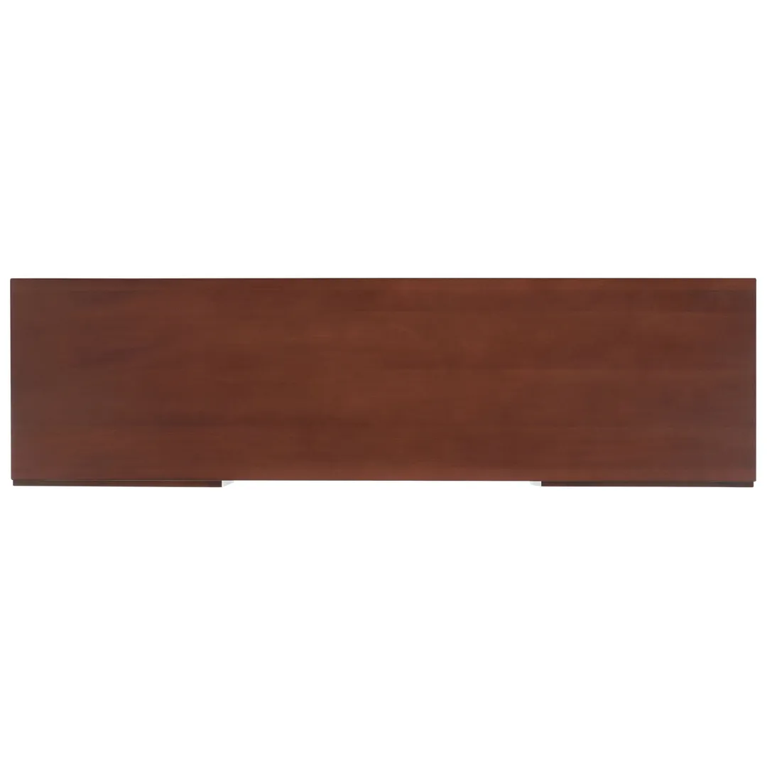 Safavieh Zadie Walnut/Natural Coastal Mdf Media Cabinet, photo 6 of 13