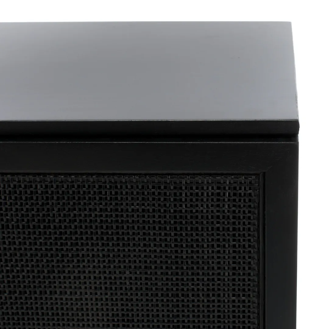 Safavieh Zadie Black Coastal Mdf Media Cabinet, photo 14 of 14