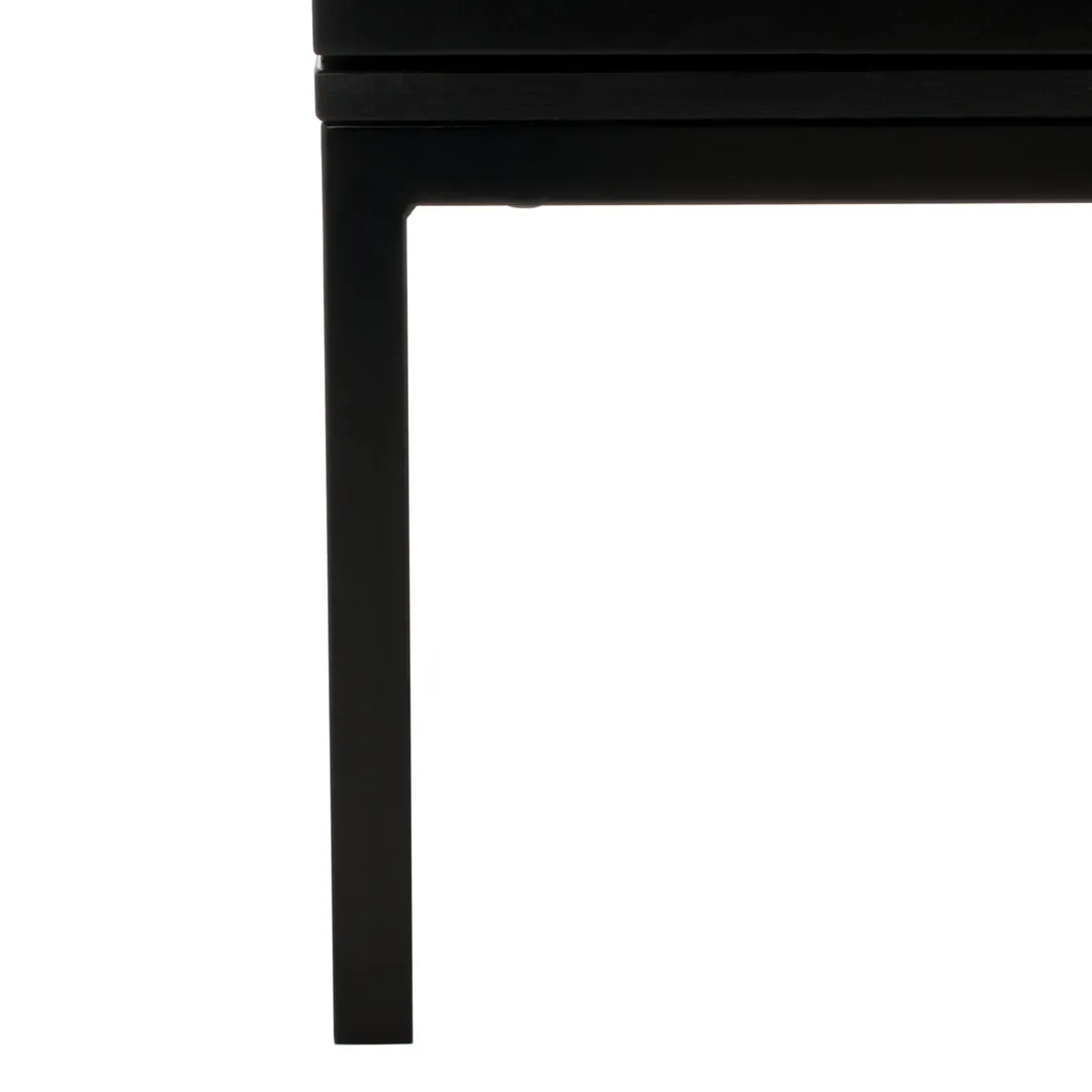 Safavieh Zadie Black Coastal Mdf Media Cabinet, photo 13 of 14