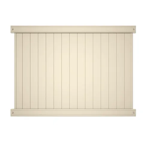 Lakewood 6x8 Tan Vinyl Privacy Fence Panel