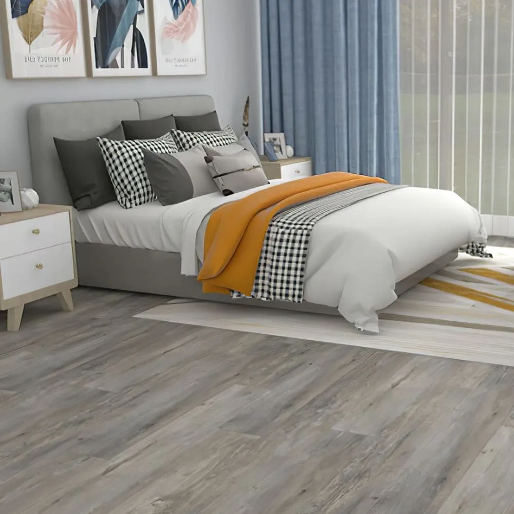 Deco Products HYDROSTOP Oceancrest Bloom 20-mil x 7-in W x 48-in L Waterproof Click Lock Luxury Vinyl Plank Flooring ( 23.63-sq ft Per Carton ), photo 4 of 12