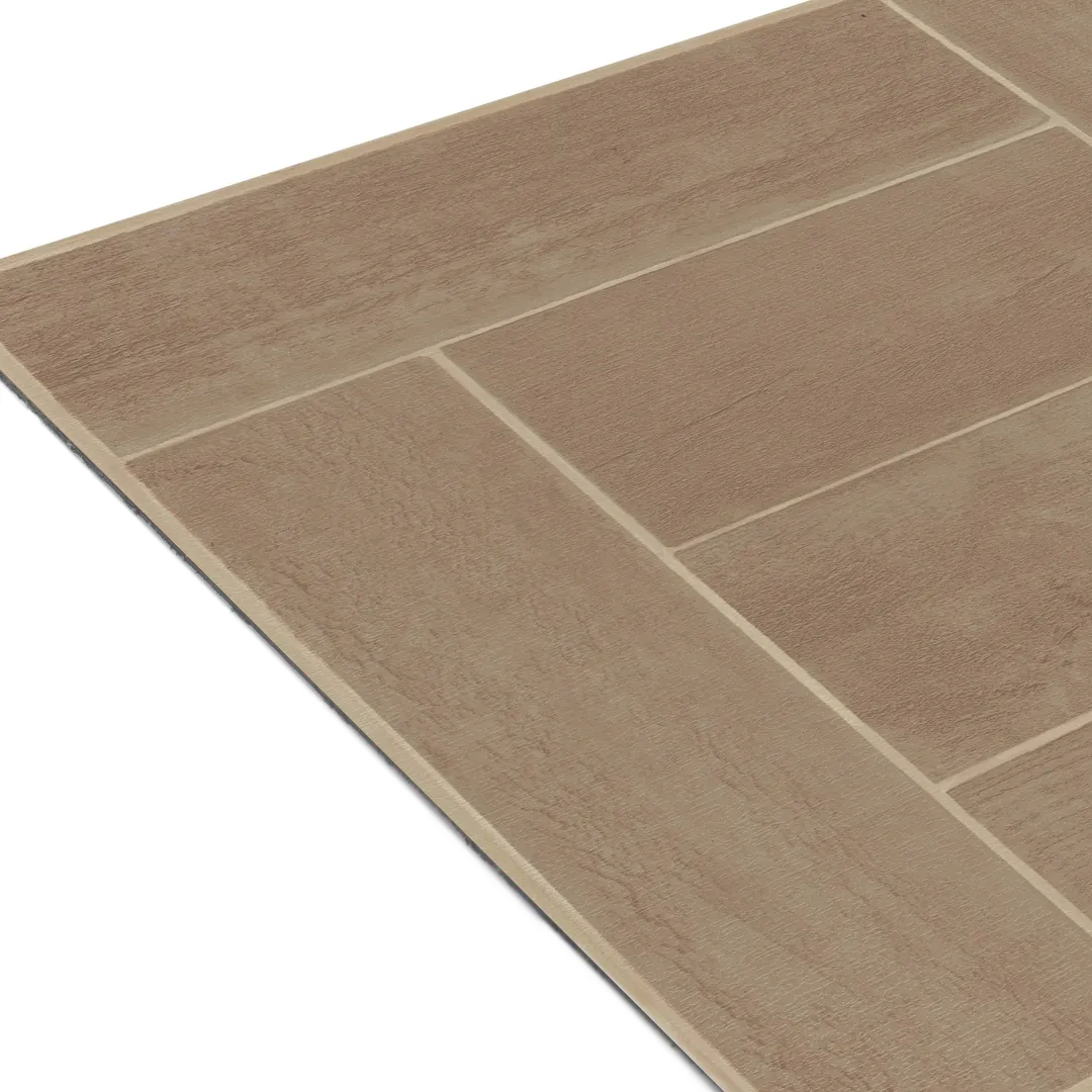 Achim Nexus Saddlewood 12-in x 12-in Peel-and-Stick Vinyl Tile Flooring, 20-sq ft Carton, photo 2 of 8