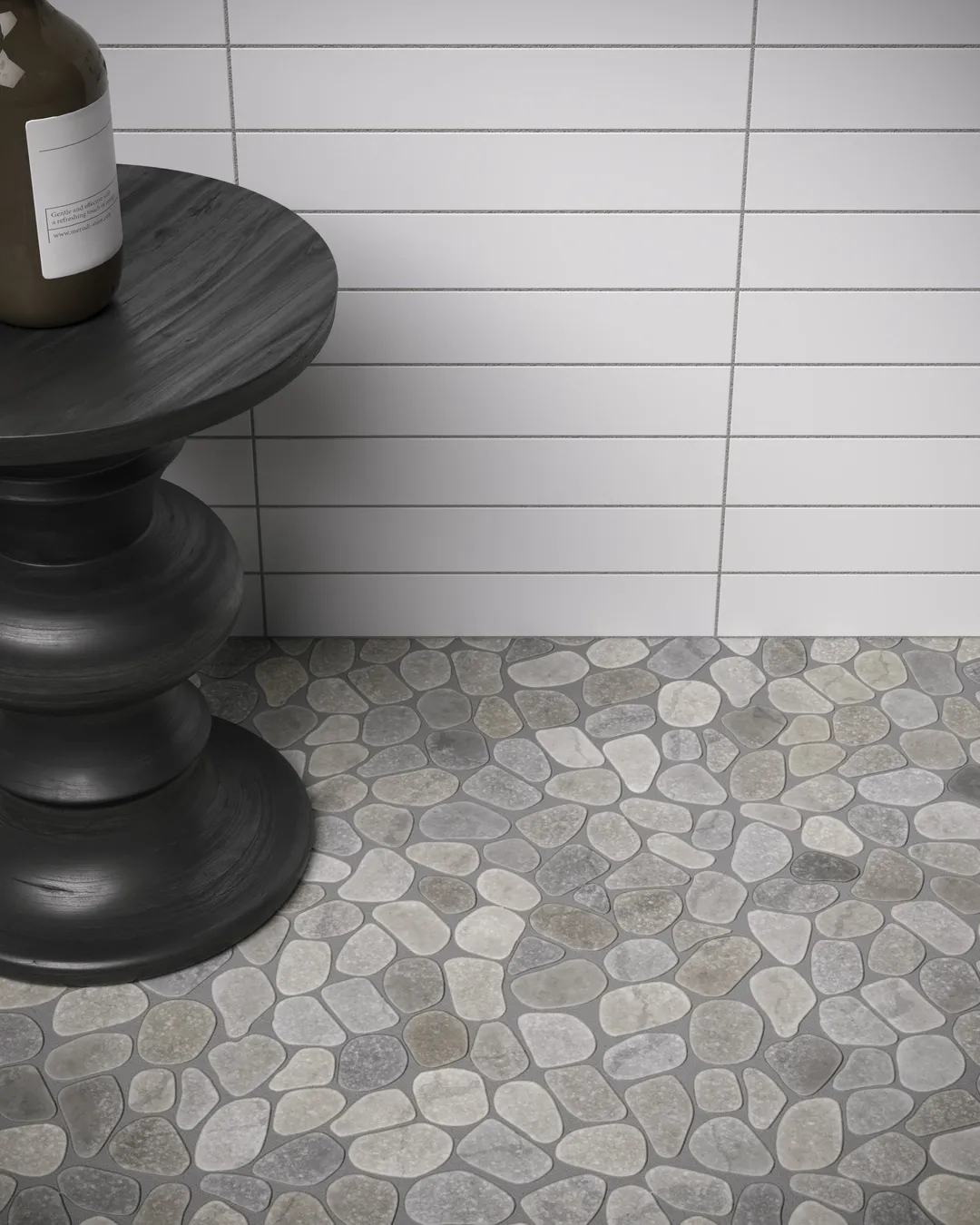 Satori Shoreside Mist 12-in x 12-in Honed Natural Stone Look Mosaic Floor and Wall Tile (1-sq. ft/ Piece), photo 9 of 9