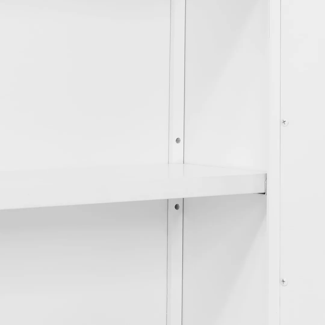 Alaterre Furniture Coventry 27-in x 29-in x 8-in White Wood Wall-mount Linen Cabinet, photo 6 of 7
