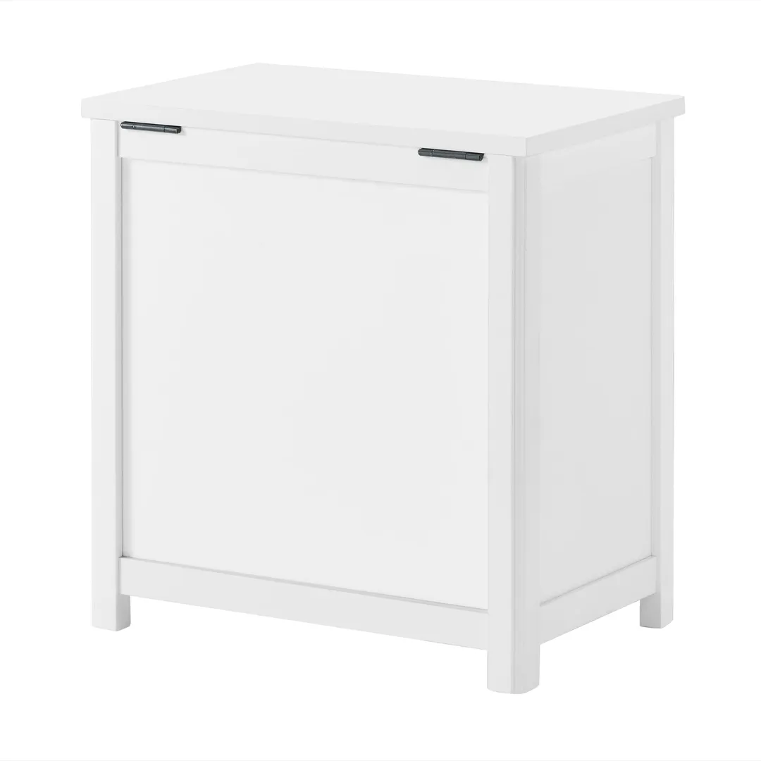 Alaterre Furniture 19-in x 20-in x 12-in White Wood Freestanding Linen Cabinet, photo 6 of 6