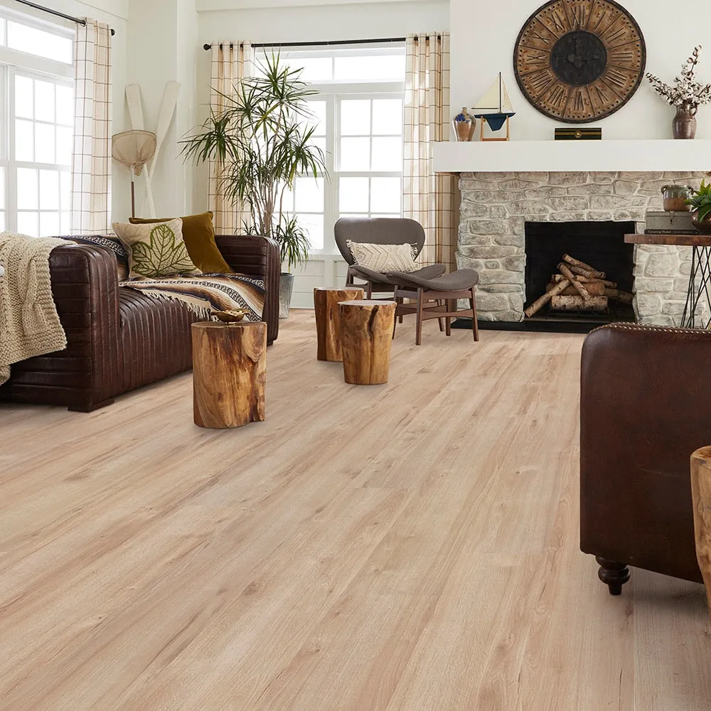 Pergo DuraCraft Lavinia Oak XL Brown Wood Look 22-mil Waterproof Vinyl Plank, photo 8 of 10