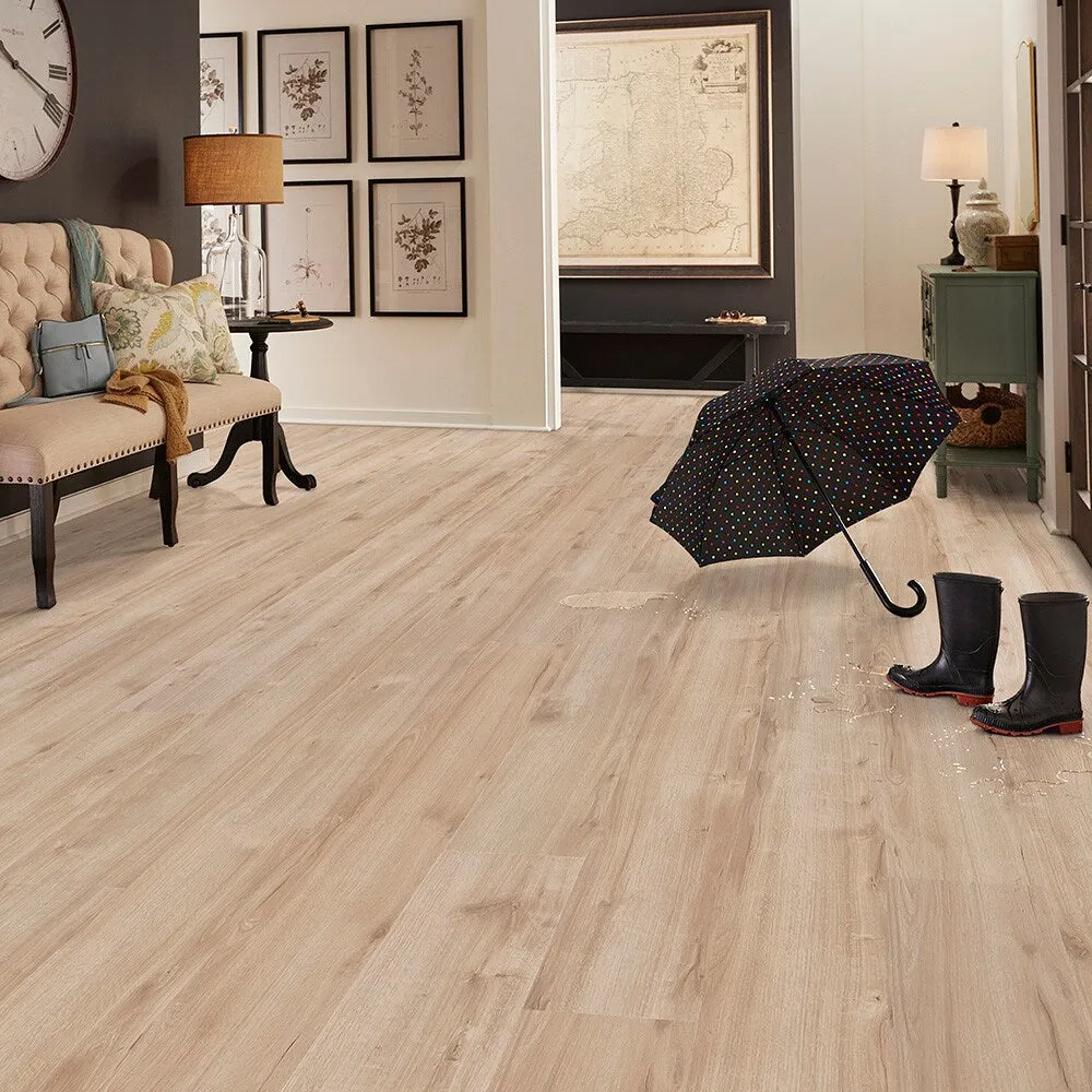 Pergo DuraCraft Lavinia Oak XL Brown Wood Look 22-mil Waterproof Vinyl Plank, photo 9 of 10