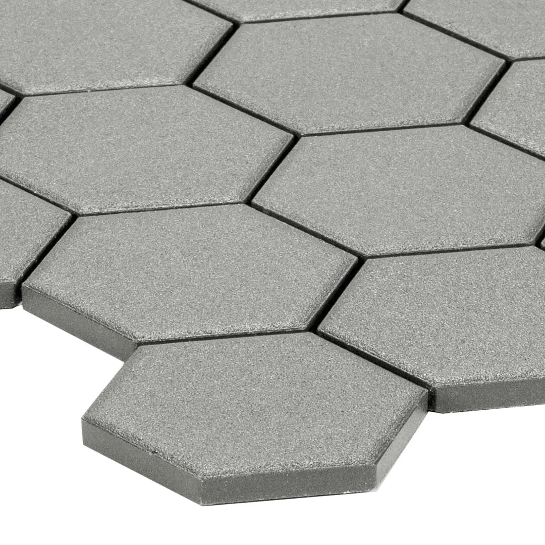 Satori Hudson Shadow 11-in x 12-in Unglazed Porcelain Hexagon Mosaic Floor and Wall Tile (0.93-sq. ft/ Piece), photo 7 of 10