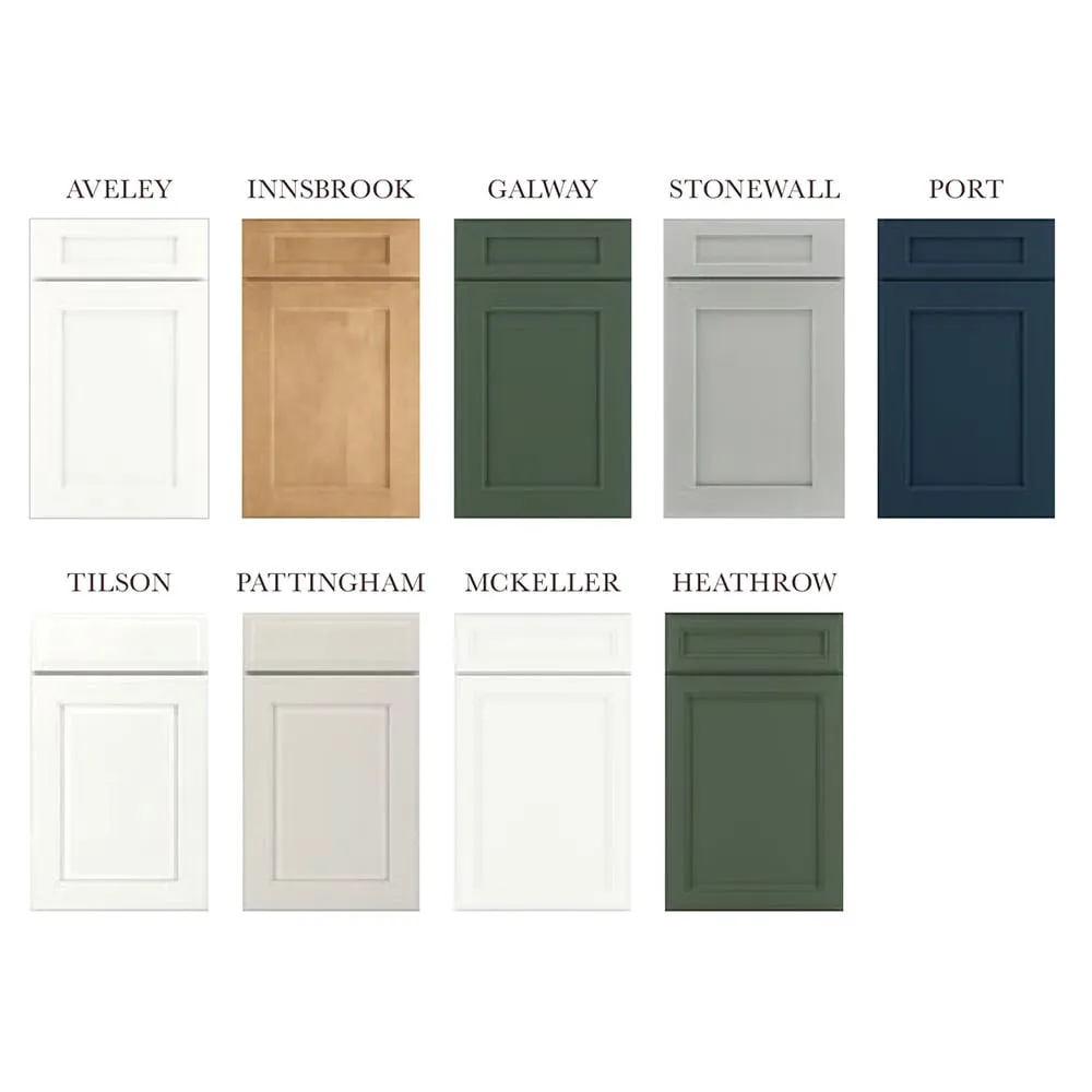 allen + roth Tilson 24-in W x 39.125-in H x 12-in D Linen Wall Fully Assembled Cabinet (Raised Panel Square Door Style), photo 13 of 14