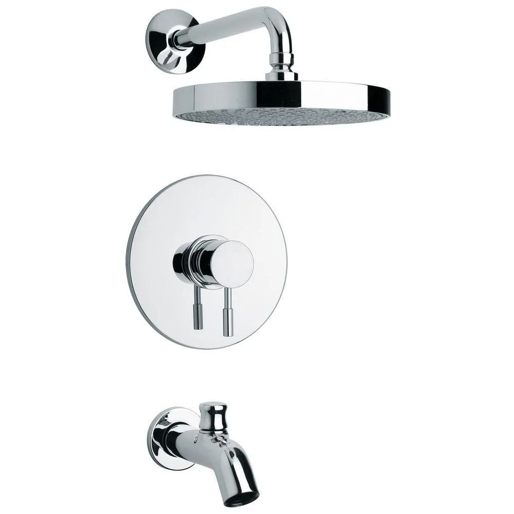 LaToscana Elba Pressure Balance Single-Handle 1-Spray Tub and Shower Faucet in Chrome (Valve Included), photo 2 of 3