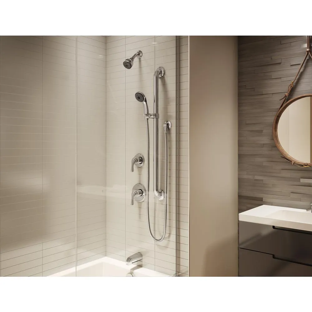 Symmons Origins Temptrol Single-Handle 1-Spray Tub and Shower Faucet in Chrome (Valve Included), photo 2 of 4