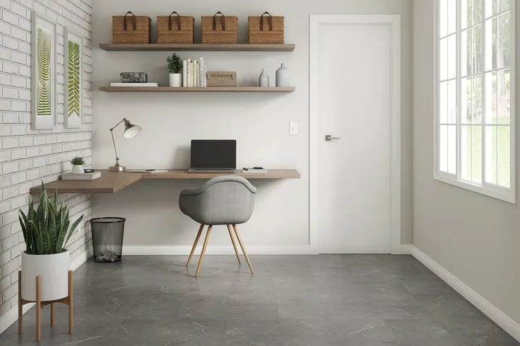 Style Selections Mystic Marble 3-mil x 12-in W x 12-in L Water Resistant Peel and Stick Luxury Vinyl Tile Flooring, photo 7 of 8