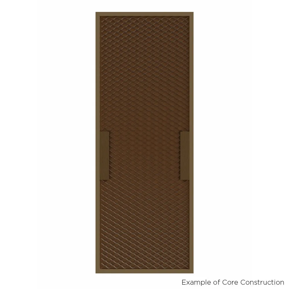 Masonite Melrose 30-in x 80-in Blue Heron Flush Prefinished Molded Composite Bifold Door (Hardware Included), photo 4 of 8