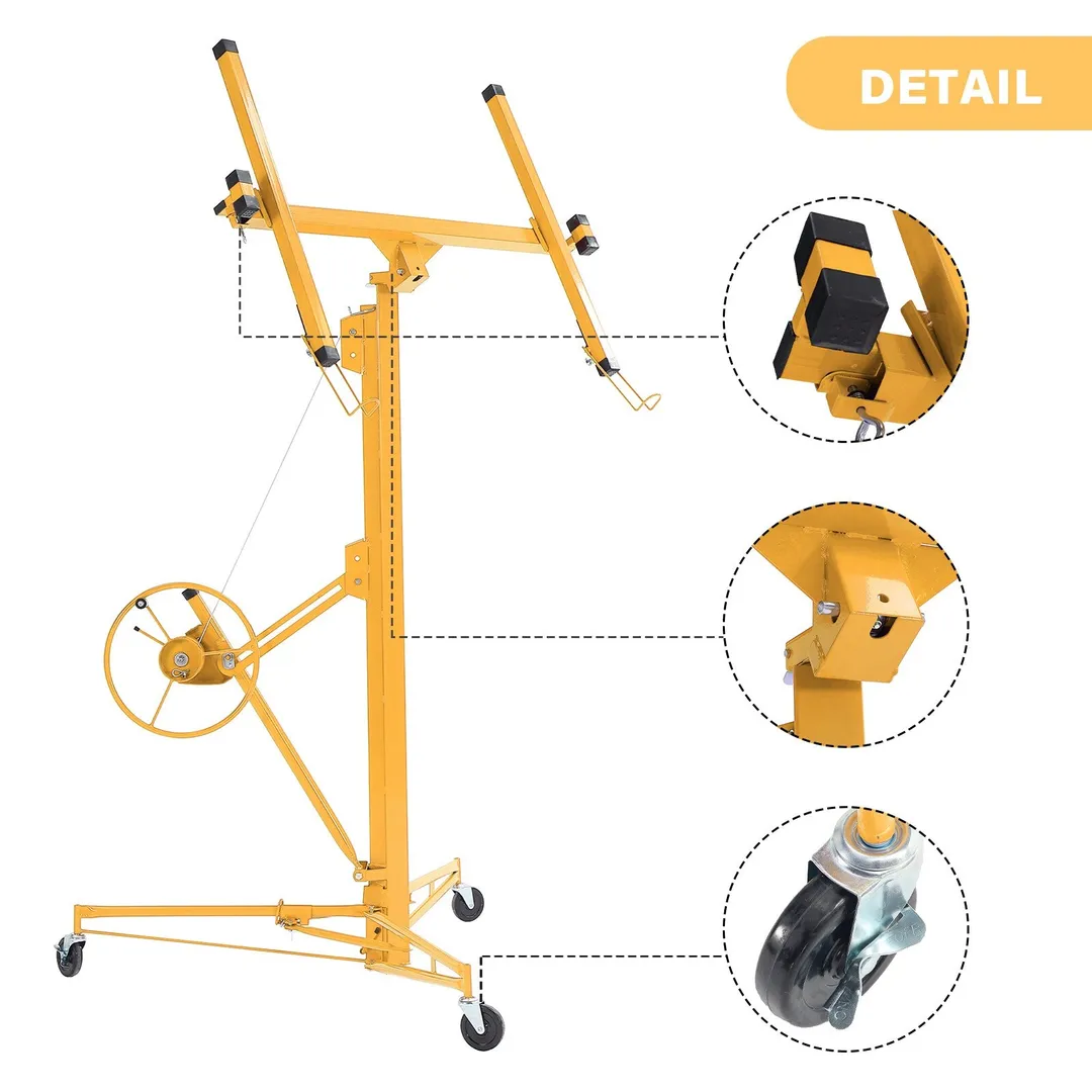 Maocao Hoom 13ft Drywall Lift 13-ft H x 53.1-in L x 53.1-in W Steel Drywall Lift, photo 5 of 10