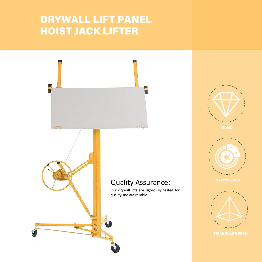 Maocao Hoom 13ft Drywall Lift 13-ft H x 53.1-in L x 53.1-in W Steel Drywall Lift, photo 8 of 10