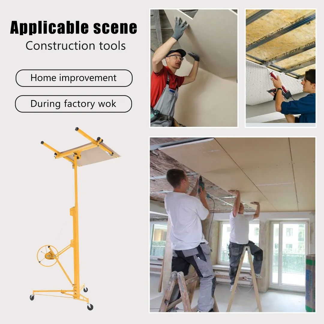 Maocao Hoom 13ft Drywall Lift 13-ft H x 53.1-in L x 53.1-in W Steel Drywall Lift, photo 10 of 10
