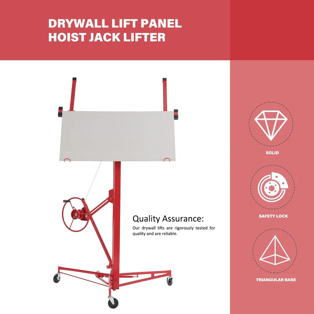Maocao Hoom 16ft Drywall Lift 16-ft H x 53.1-in L x 53.1-in W Steel Drywall Lift, photo 8 of 10