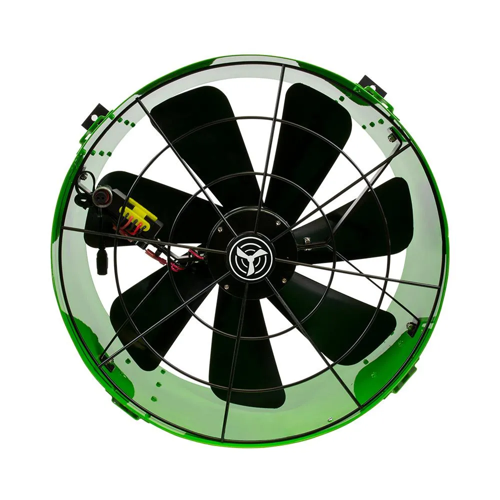 QuietCool 40-Watt Hybrid Solar/Electric Powered Gable Mount Attic Fan with Included Inverter, photo 4 of 10