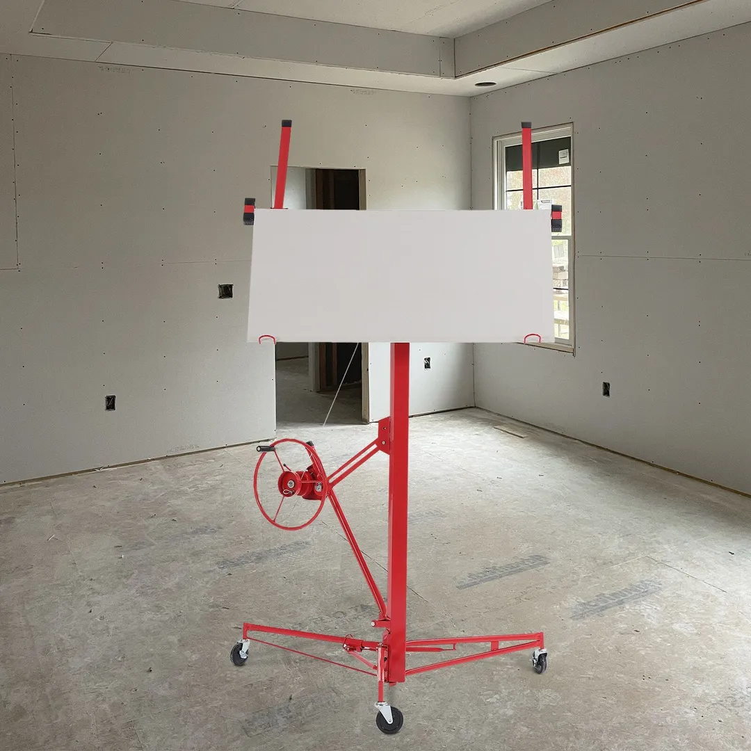 Maocao Hoom 11ft Red Drywall Lift 11-ft H x 53.5-in L x 53.5-in W Steel Drywall Lift, photo 3 of 10