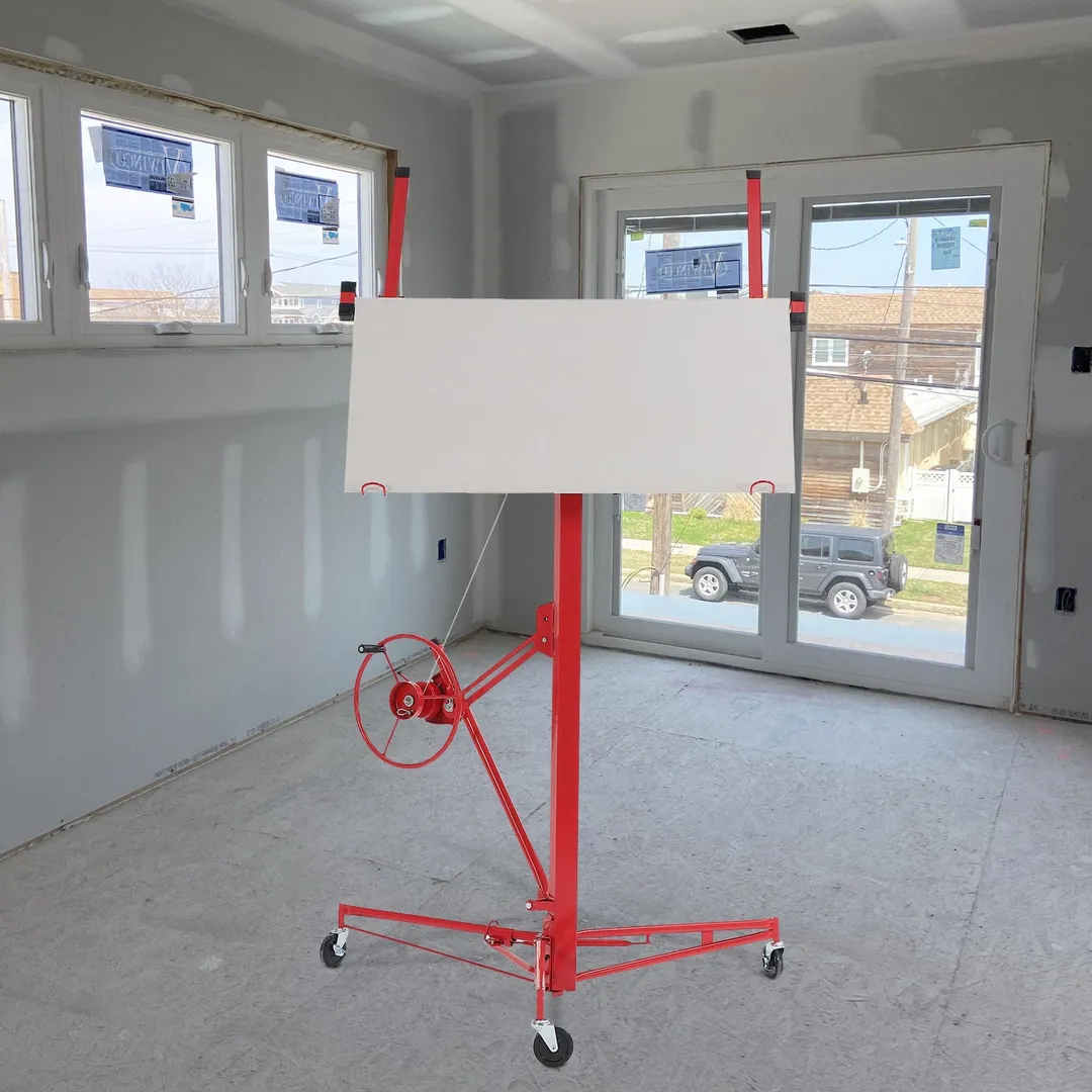 Maocao Hoom 11ft Red Drywall Lift 11-ft H x 53.5-in L x 53.5-in W Steel Drywall Lift, photo 2 of 10