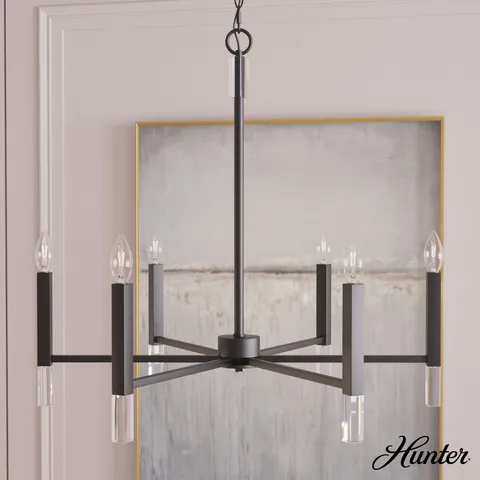 Sunjai 6-Light Crystal Chandelier