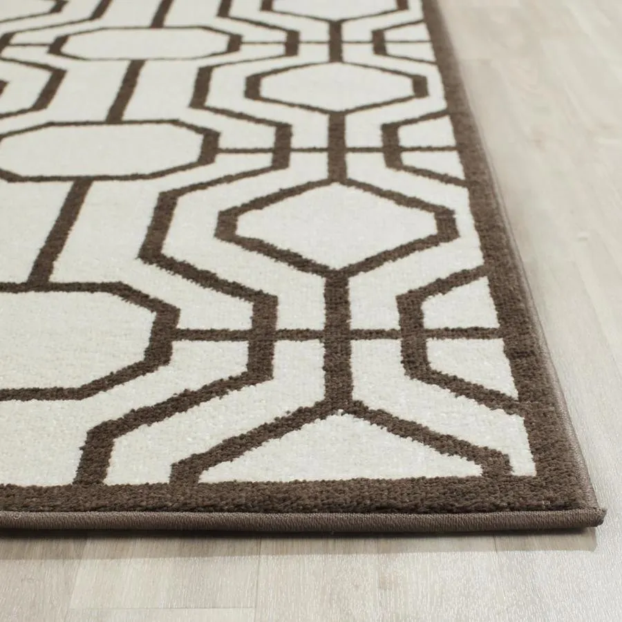 Safavieh Eva 5 x 8 Ivory/Brown Indoor/Outdoor Geometric Area Rug, photo 2 of 3
