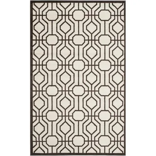 Safavieh Eva 5 x 8 Ivory/Brown Indoor/Outdoor Geometric Area Rug, photo 3 of 3