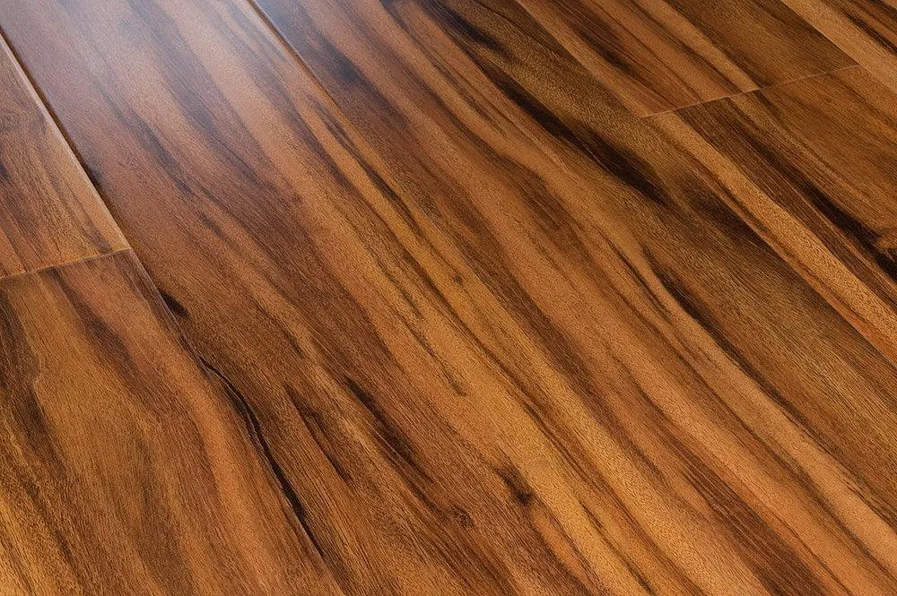 BuildDirect Siberian Tigerwood 12mm 48" X 6.62" Laminate Flooring (21.963sq. ft. per box), photo 6 of 10