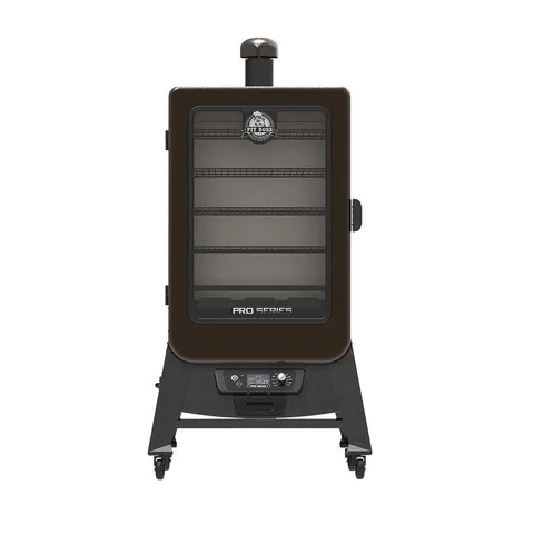 Pro Series 1322-sq in Mahogany Pellet Smoker