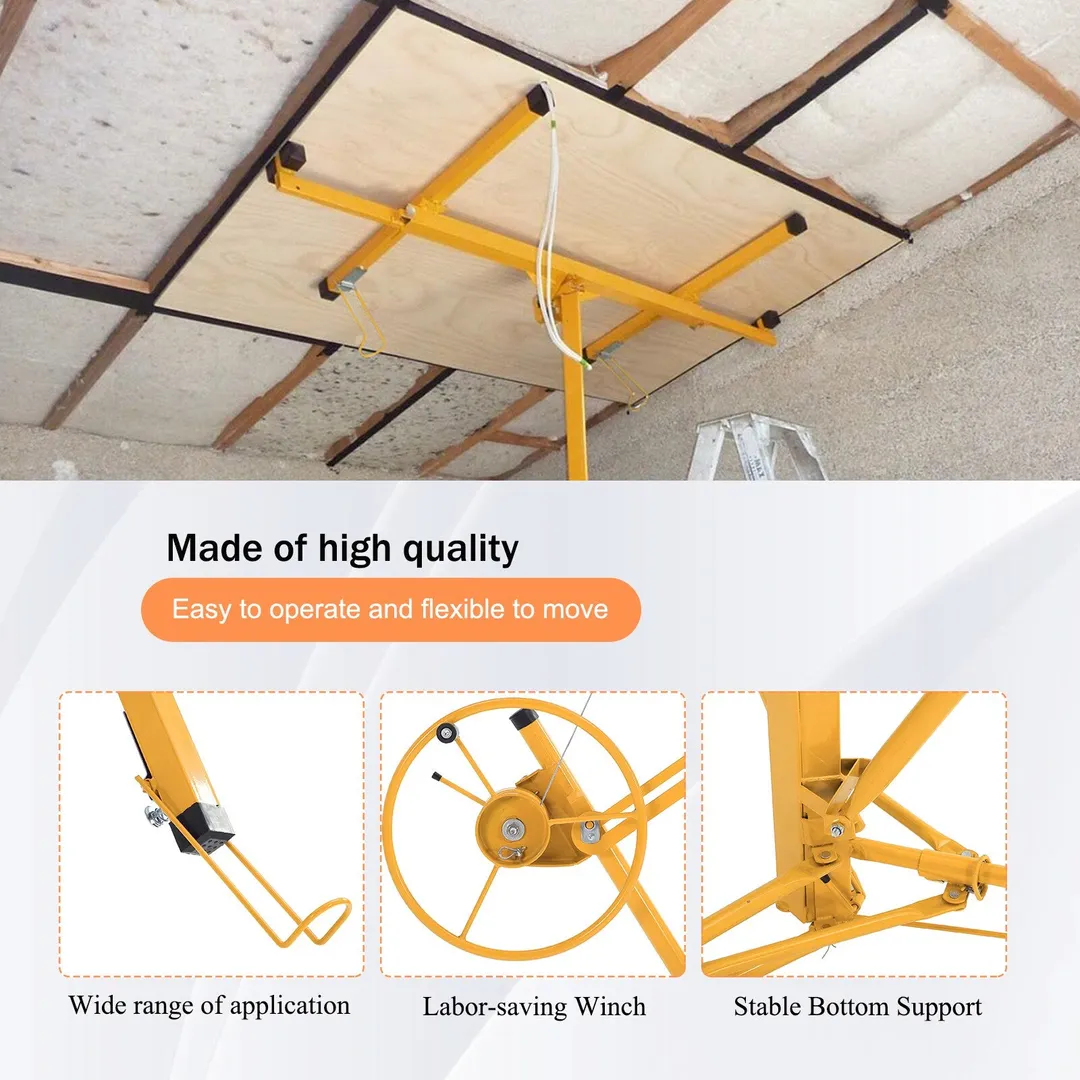 Maocao Hoom 16ft Drywall Lift 16-ft H x 53.5-in L x 53.5-in W Steel Drywall Lift, photo 6 of 9