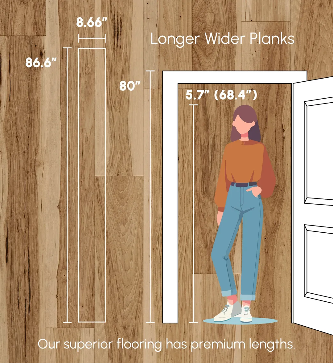 Element Flooring Tanglewood Thistle Hickory 9/16-in T x 8-33/50-in W Water Resistant Wirebrushed Engineered Hardwood Flooring ( 31.25-sq ft / Carton ), photo 6 of 10