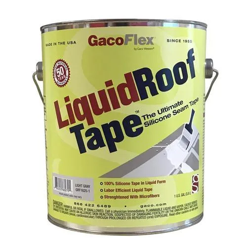 Gaco LiquidRoofTape 1-Gallon Silicone Reflective Roof Coating (50-Year Limited Warranty), photo 2 of 2