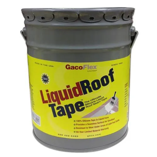 Gaco LiquidRoofTape 5-Gallon Silicone Reflective Roof Coating (50-Year Limited Warranty), photo 2 of 2