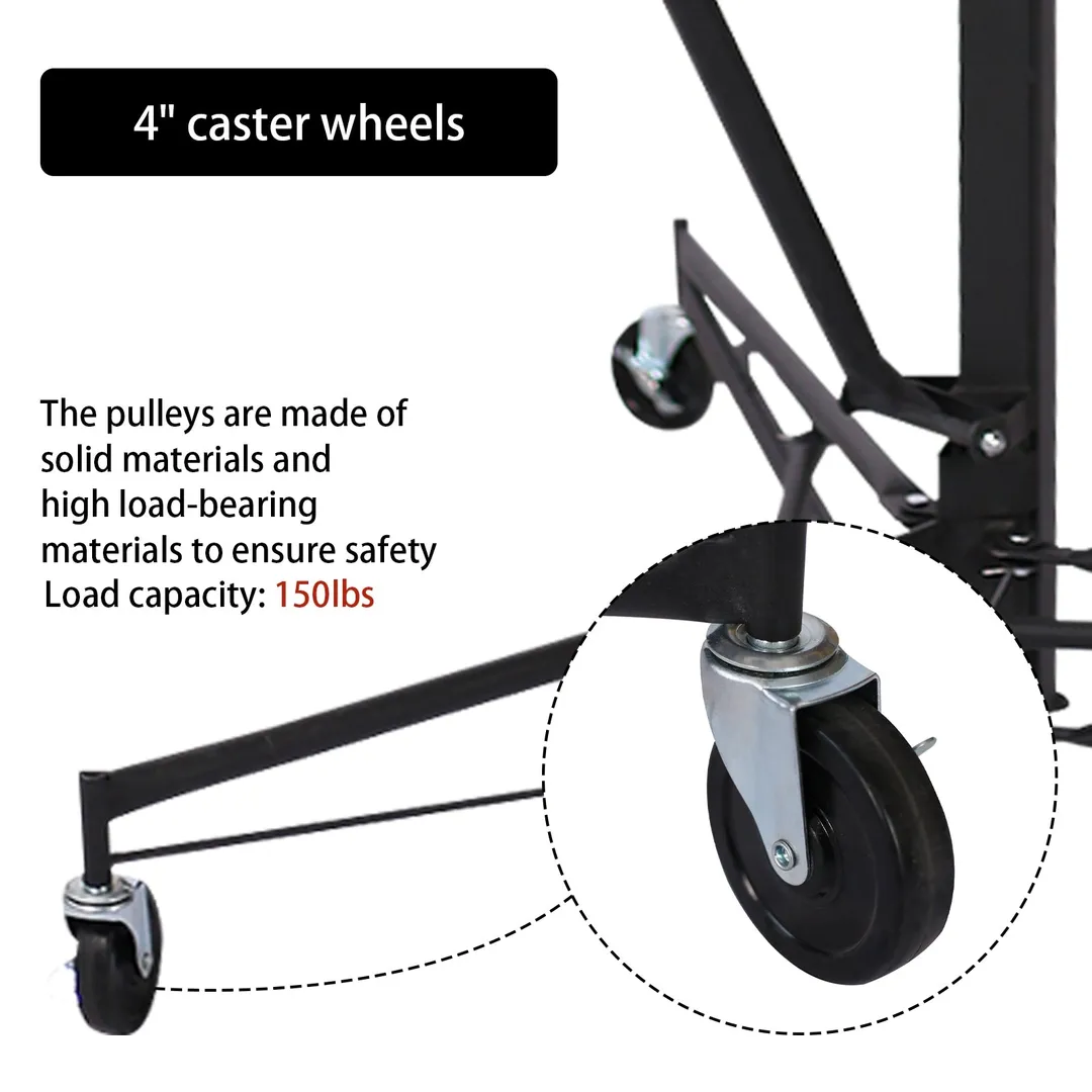 Maocao Hoom 16ft Drywall Lift 16-ft H x 53.5-in L x 53.5-in W Steel Drywall Lift, photo 8 of 9