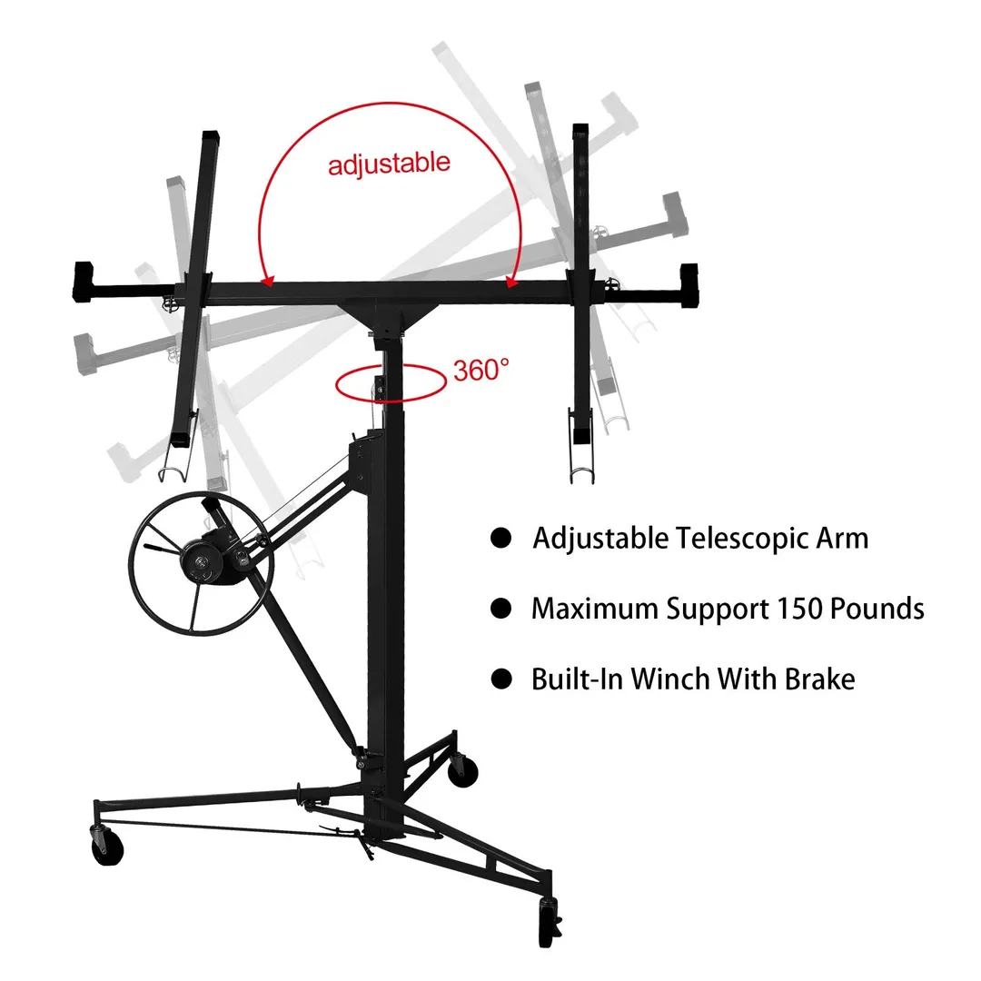 Maocao Hoom 16ft Drywall Lift 16-ft H x 53.5-in L x 53.5-in W Steel Drywall Lift, photo 6 of 9